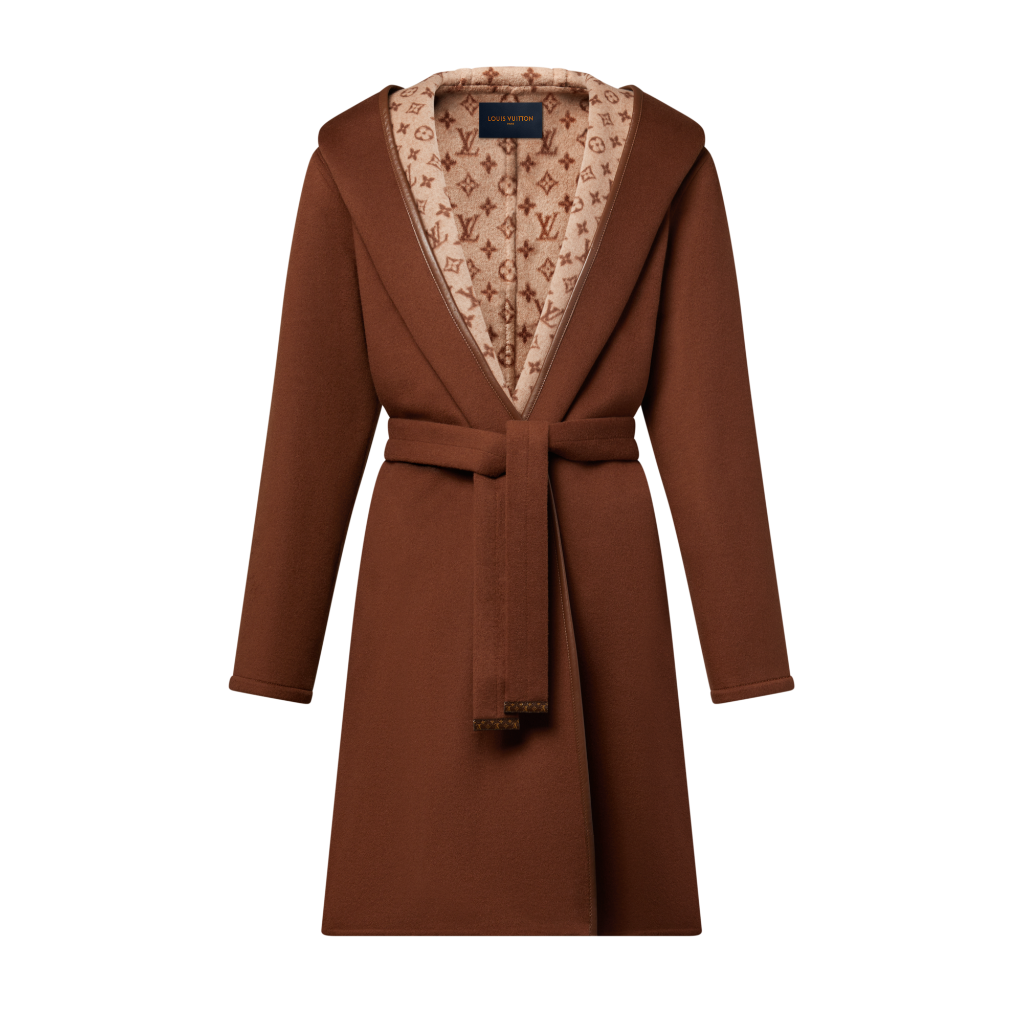 Signature Hooded Wrap Coat - Ready-to-Wear 1AIIA6 | LOUIS VUITTON